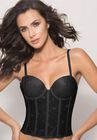 Alana Low Back Strapless Bridal Bra, BLACK, hi-res image number null