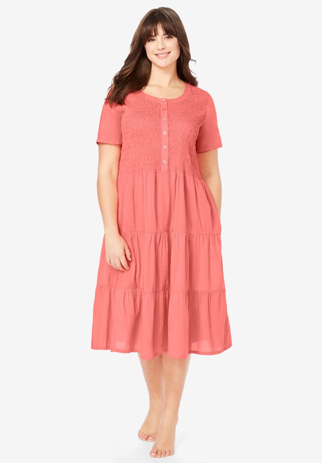 Smock Lounger, SWEET CORAL, hi-res image number null