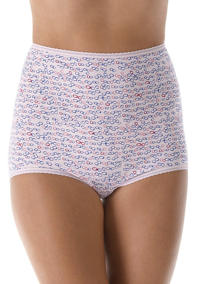 Bali® Cool Cotton Skimp Skamp Brief 2332, OVAL STONES PRINT, hi-res image number 0