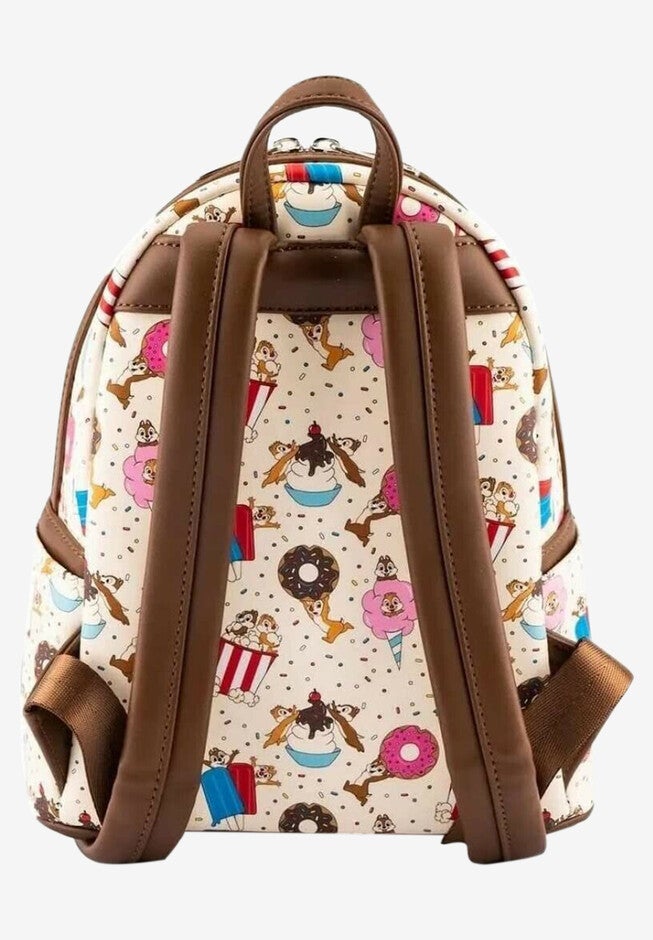 Loungefly X Disney Chip 'N Dale Snacks Sweets Mini Backpack, , alternate image number null
