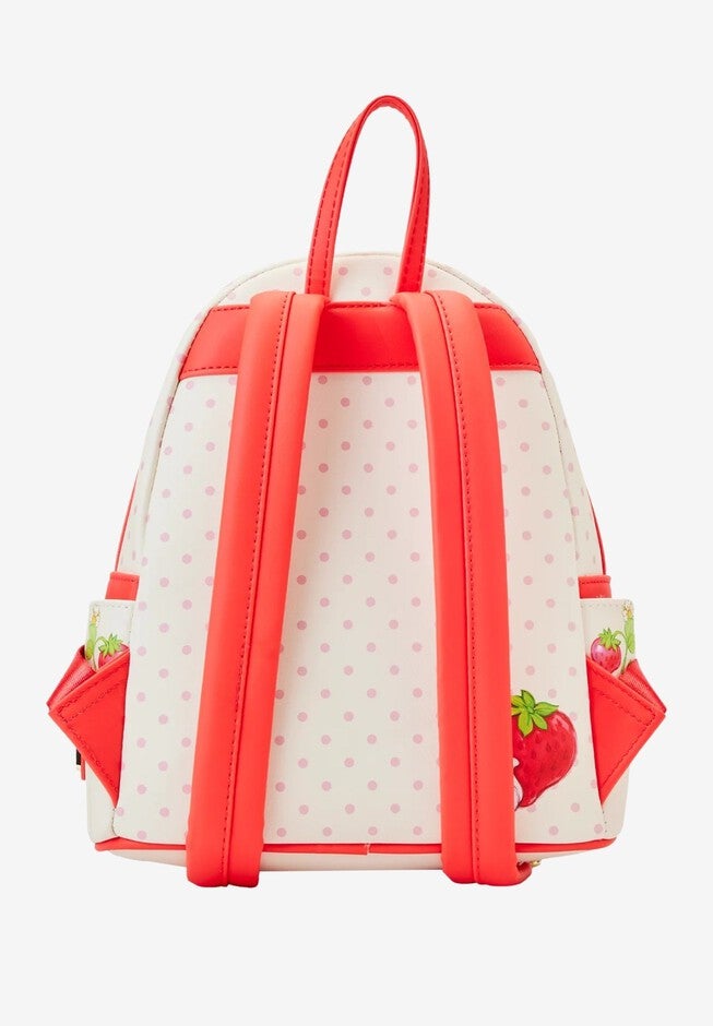 Loungefly x Strawberry Shortcake House Mini Backpack Handbag, RED, alternate image number null