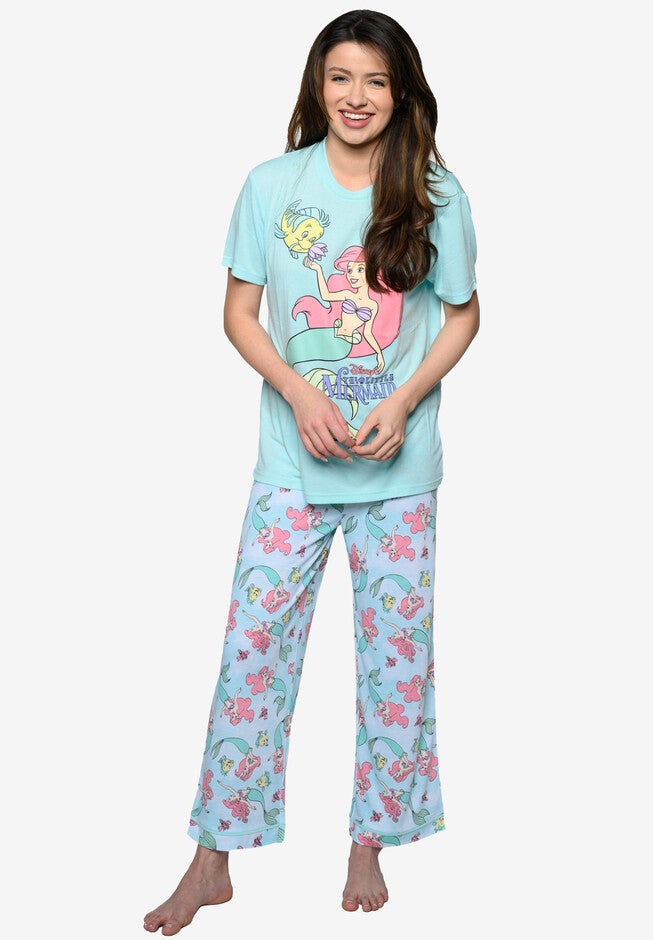Disney The Little Mermaid Ariel Pajama 2-Piece Set T-Shirt & Pants, , alternate image number null