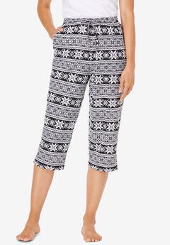 Knit Sleep Capri 