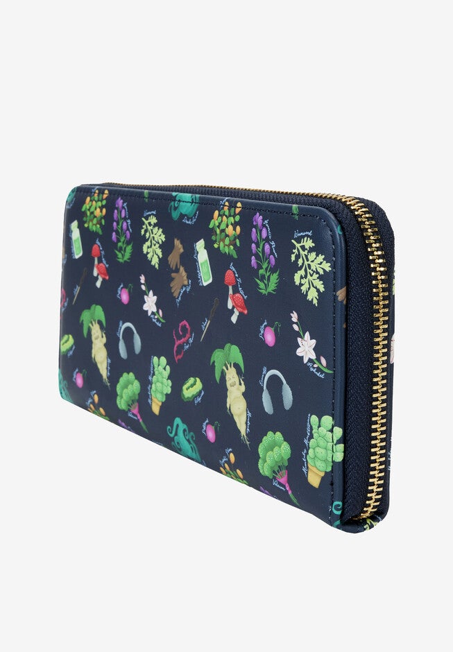 Loungefly X Harry Potter Herbology Women'S Zip Around Wallet, , alternate image number 3