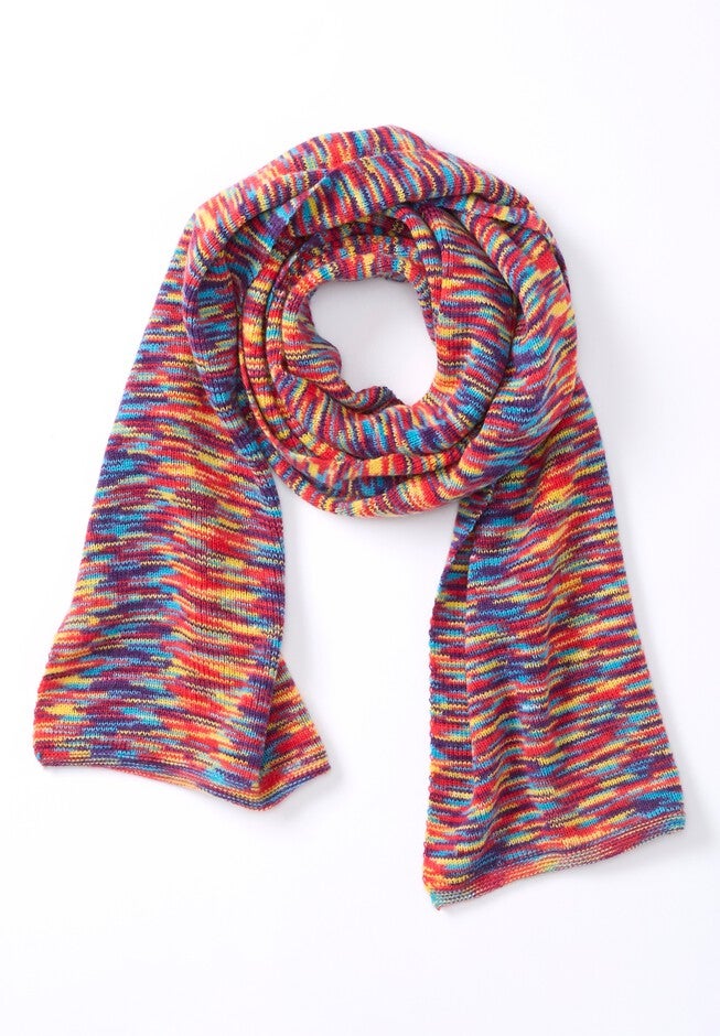 Long Space-Dyed Scarf, MULTI SPACE DYE, hi-res image number 0