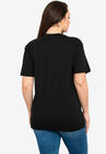 Disney Mickey and Minnie Mouse Heart Hugs Short Sleeve T-Shirt, , on-hover image number null