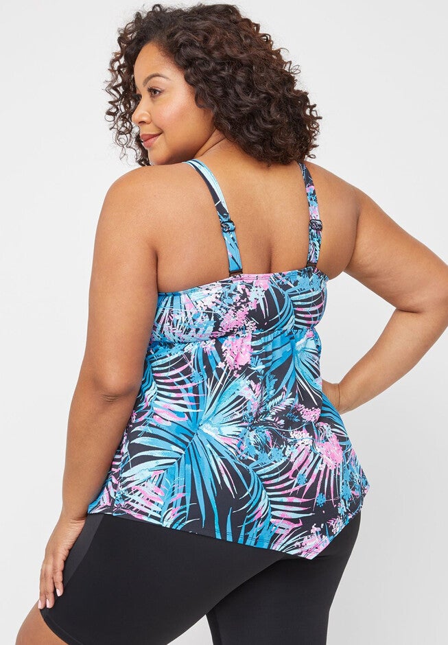 Tropical Breeze Tankini Top, , on-hover image number 1