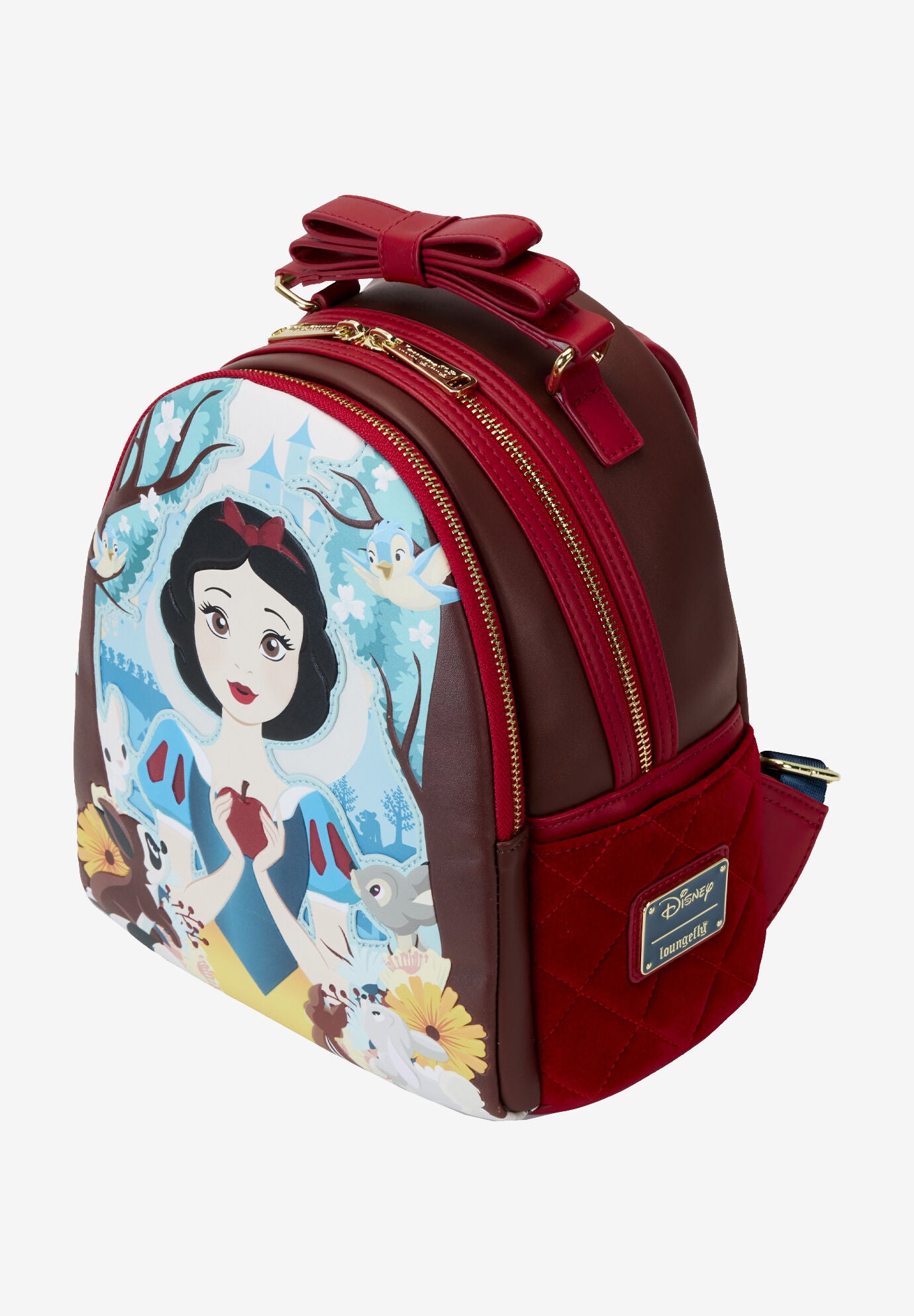 Loungefly X Disney Snow White Classic Apple Mini Backpack, , alternate image number 3