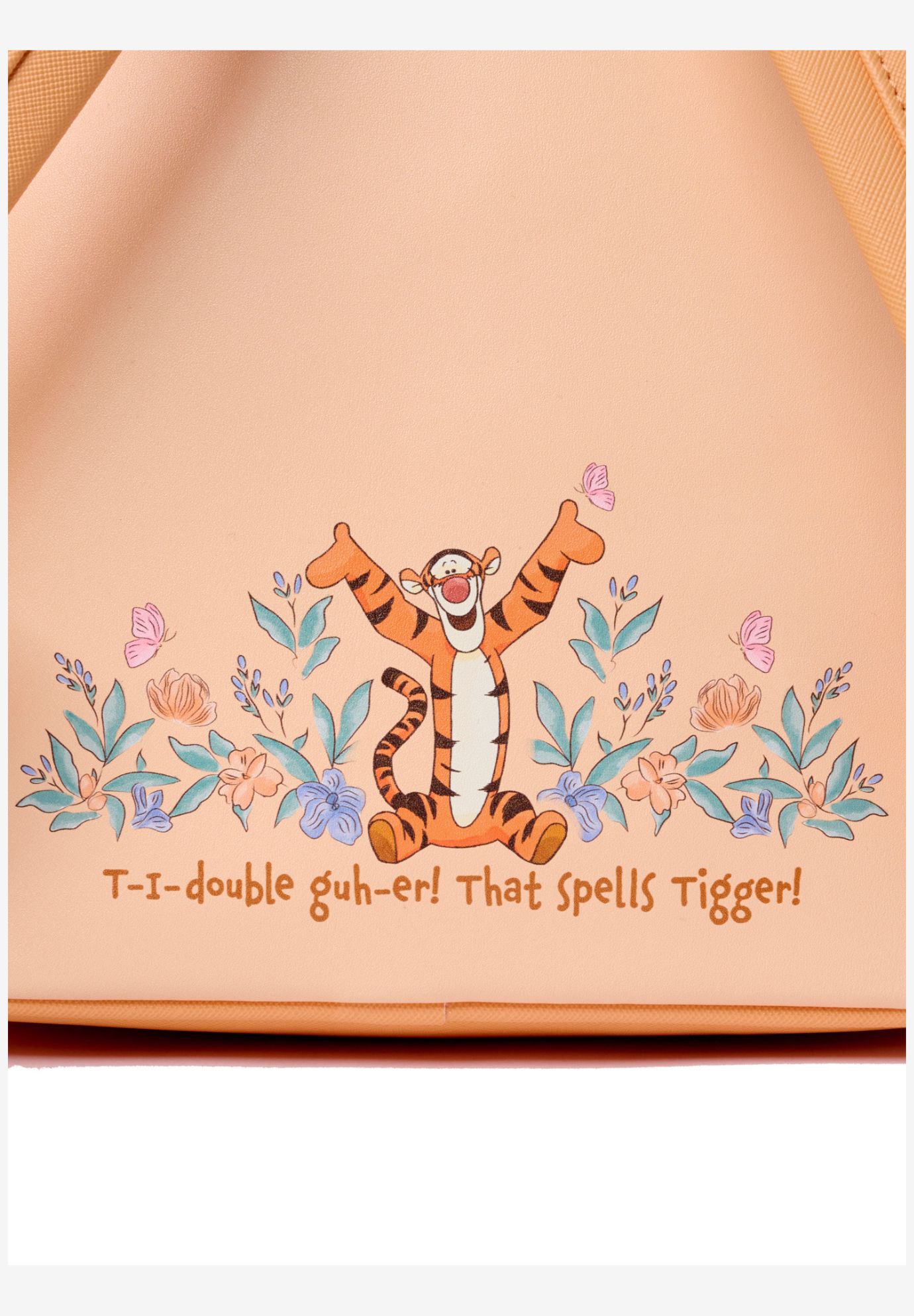 Loungefly x Disney Tigger Floral Mini Backpack Winnie the Pooh, ORANGE, alternate image number 6