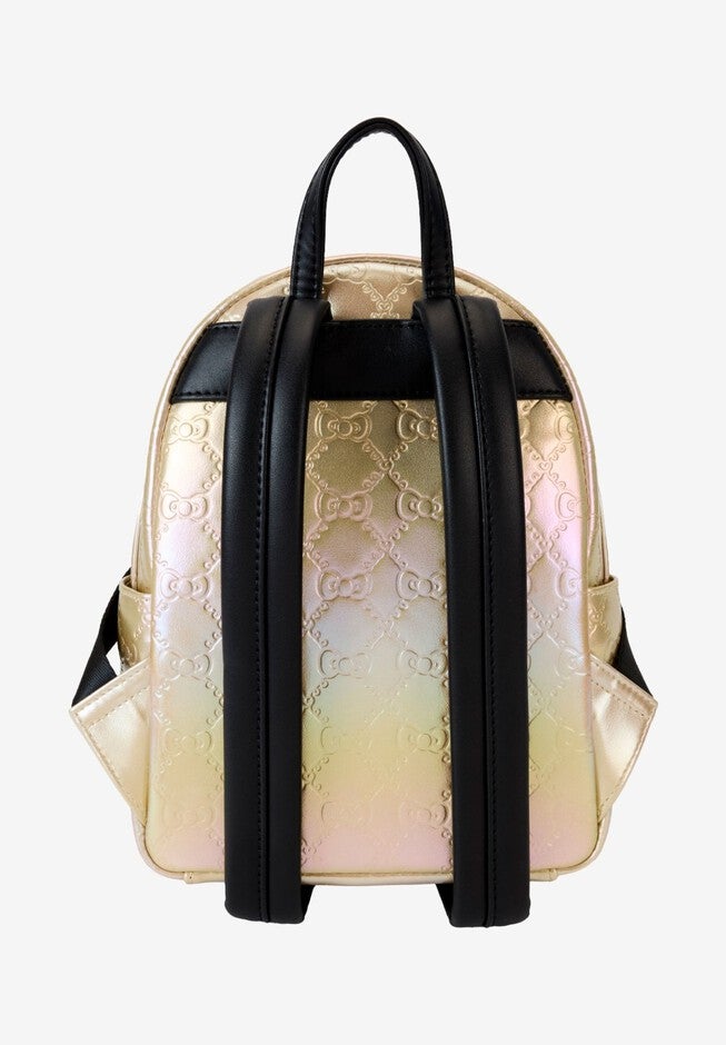 Loungefly x Sanrio Hello Kitty 50th Anniversary Gold Mini Backpack, GOLD, alternate image number null