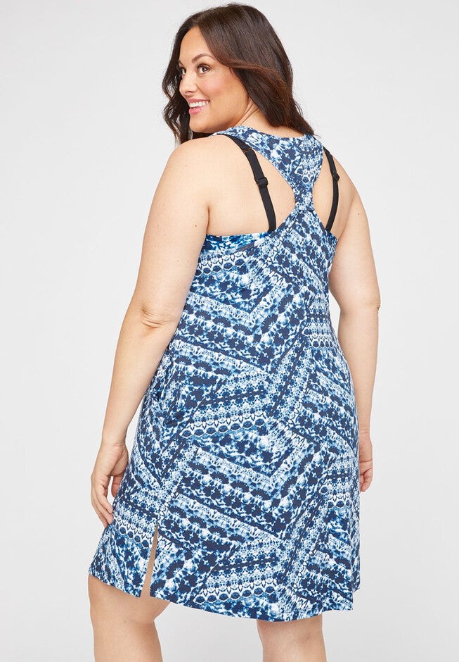 Cape Cod Swim Cover-Up (With Pockets), , on-hover image number null