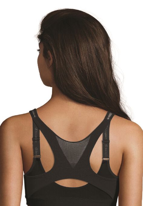 Motion Control Zip Sports Bra, , on-hover image number null