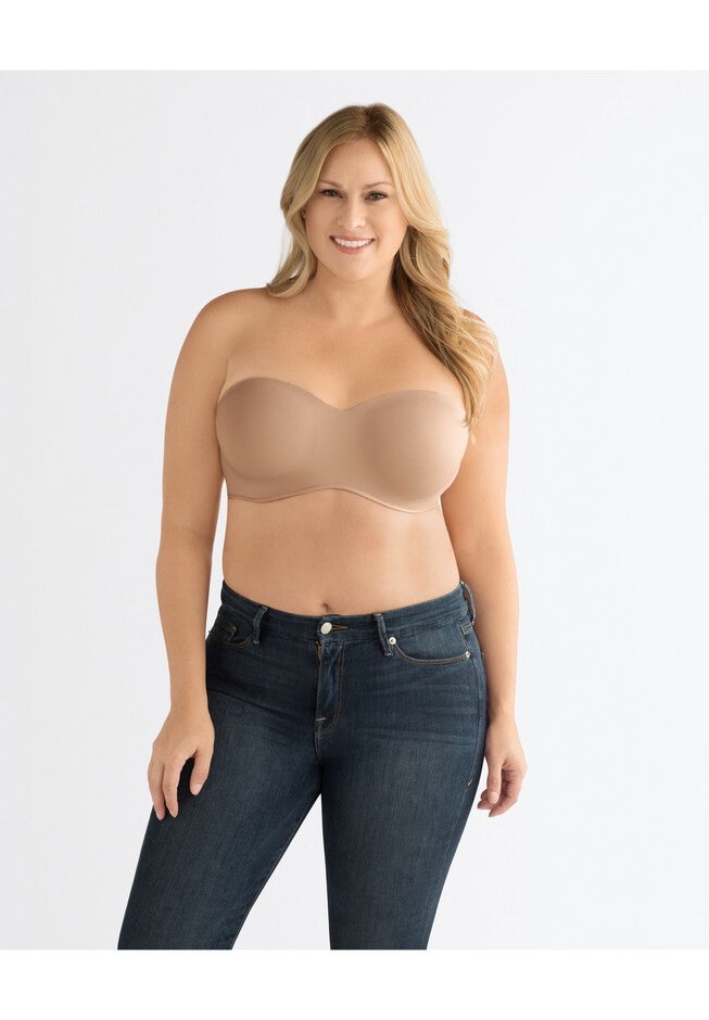 Barbara Strapless Underwire Bra, NUDE, hi-res image number 0