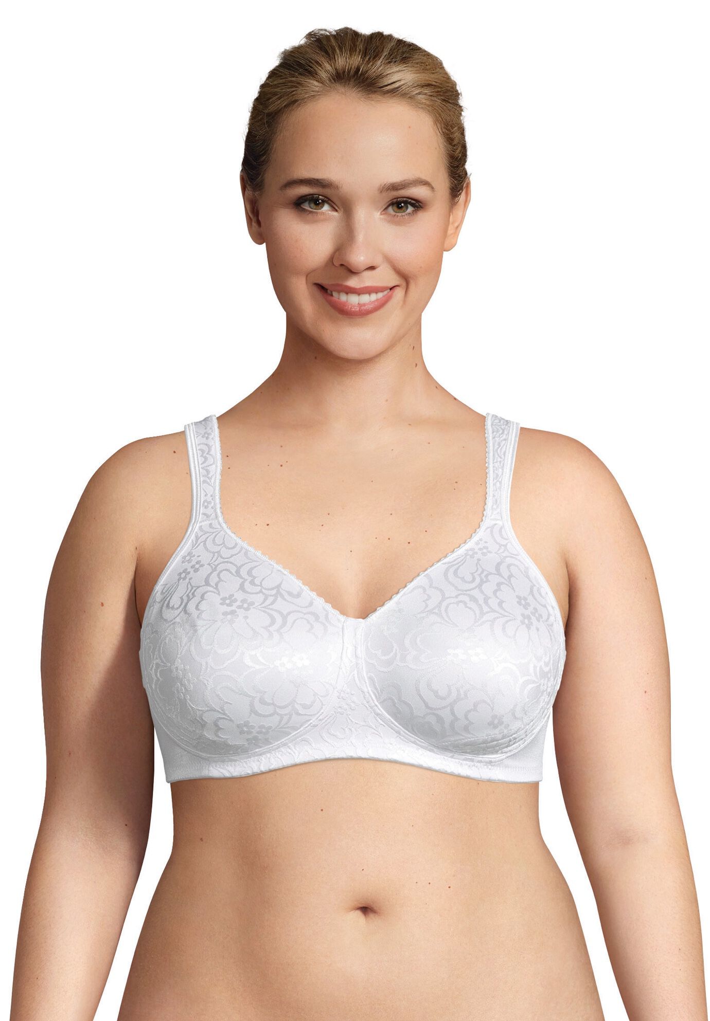Playtex&reg; 18 Hour Ultimate Lift & Support Wirefree Bra, WHITE, hi-res image number 0