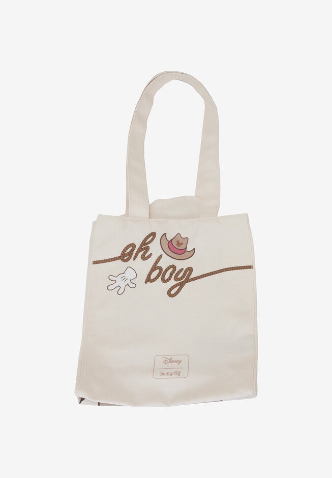 Loungefly X Disney Western Mickey Mouse Tote Bag, , on-hover image number null