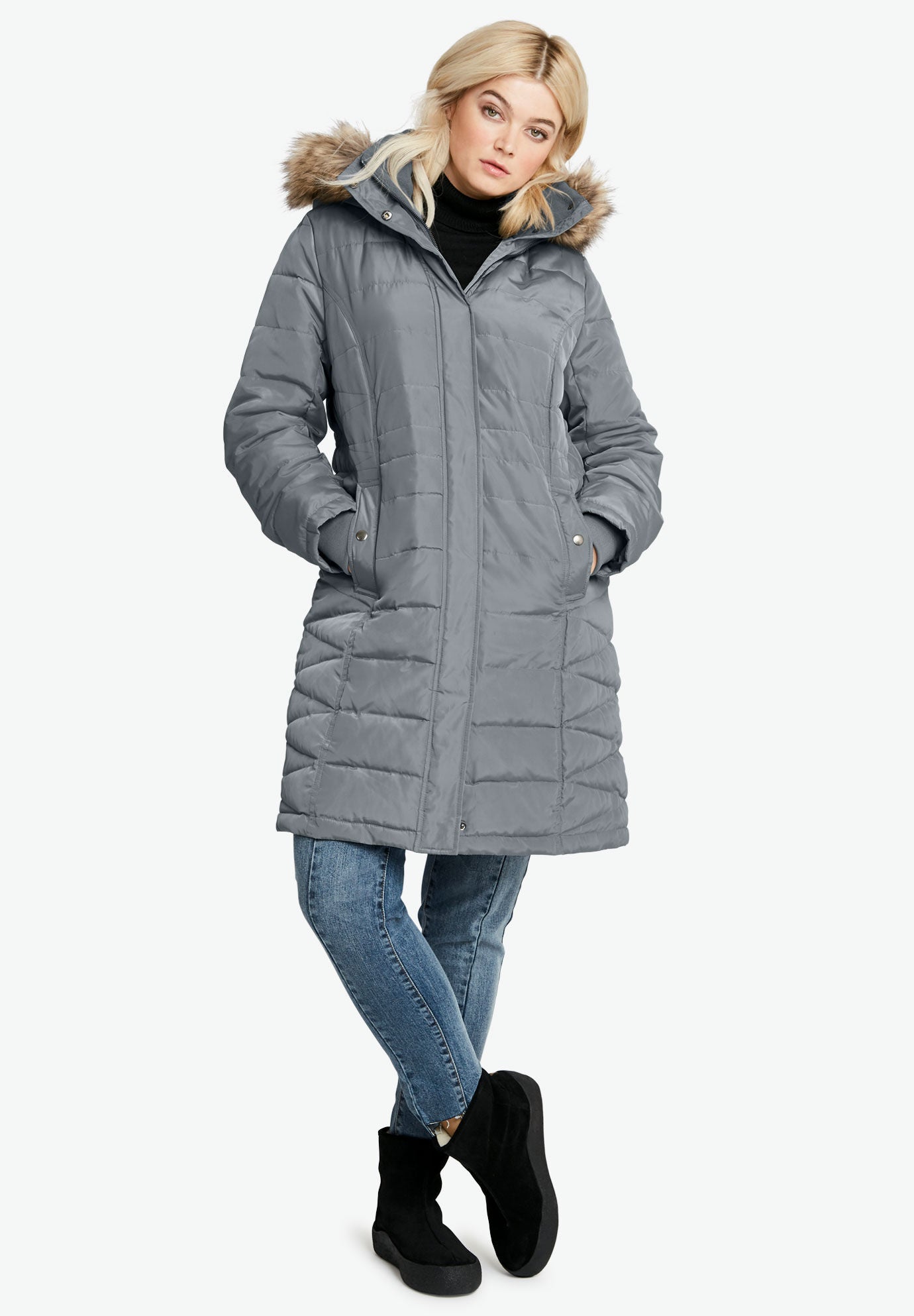 Plus Size Women s Puffers Catherines