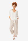 Gingham Crop Pants, , alternate image number null
