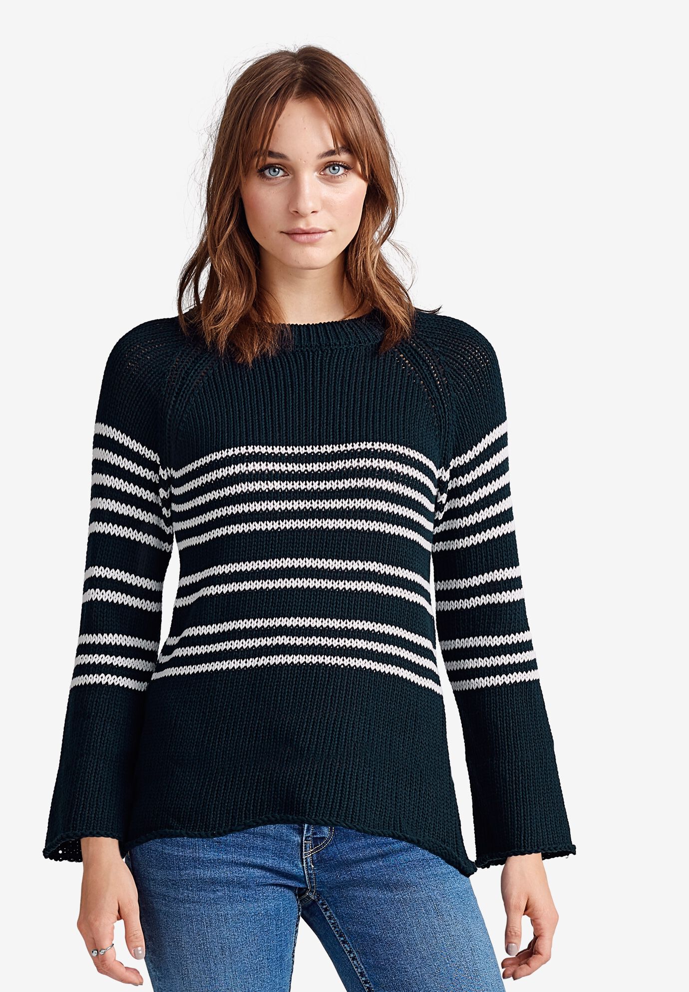bell sleeve sweater