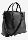 Multi-Strap Tote Bag, BLACK, hi-res image number null