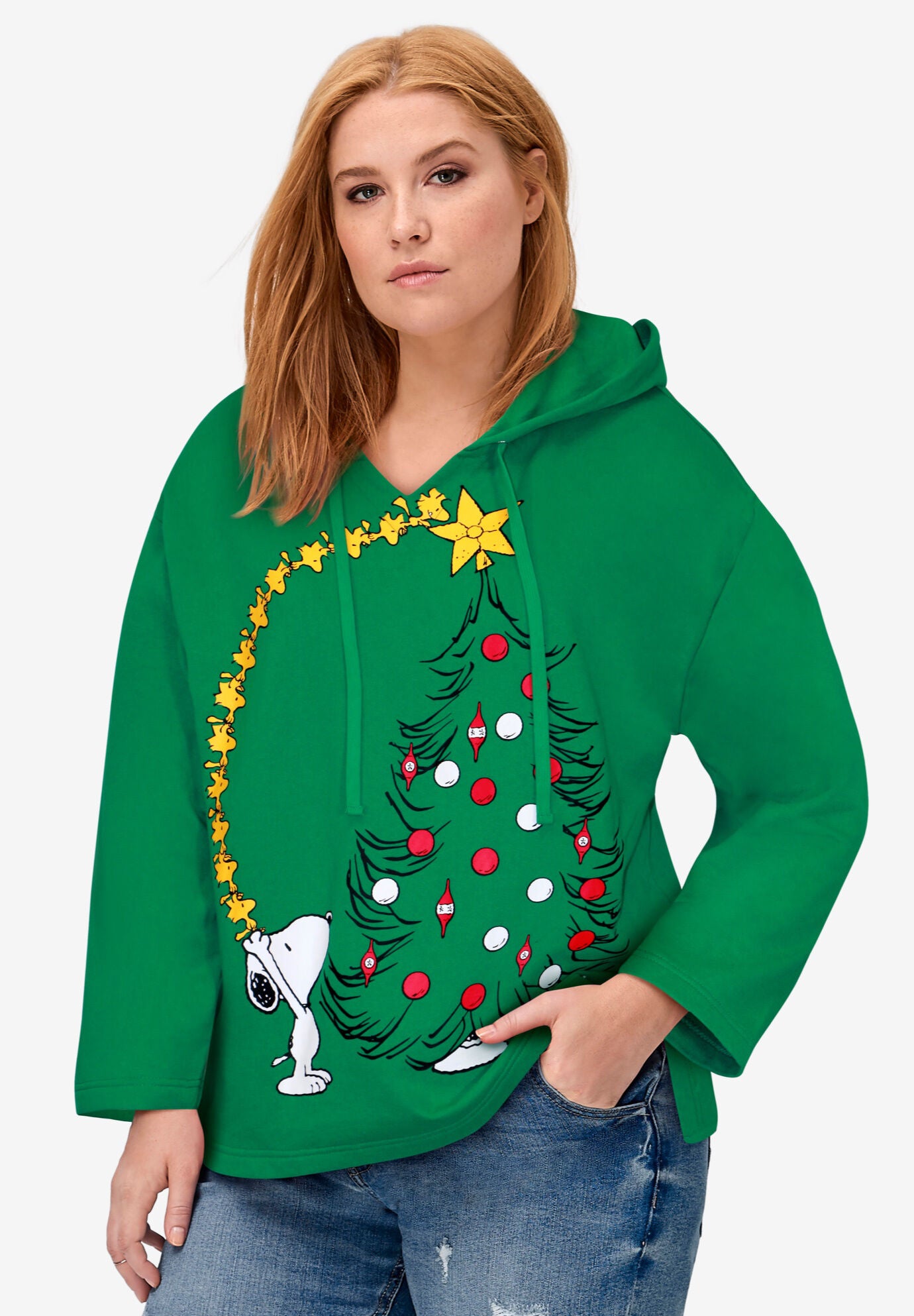Womens peanuts outlet christmas sweater