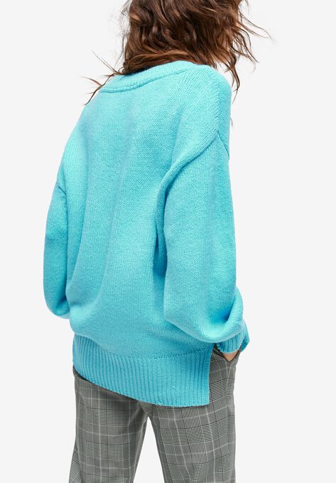Blouson Sleeve Pullover, , on-hover image number null