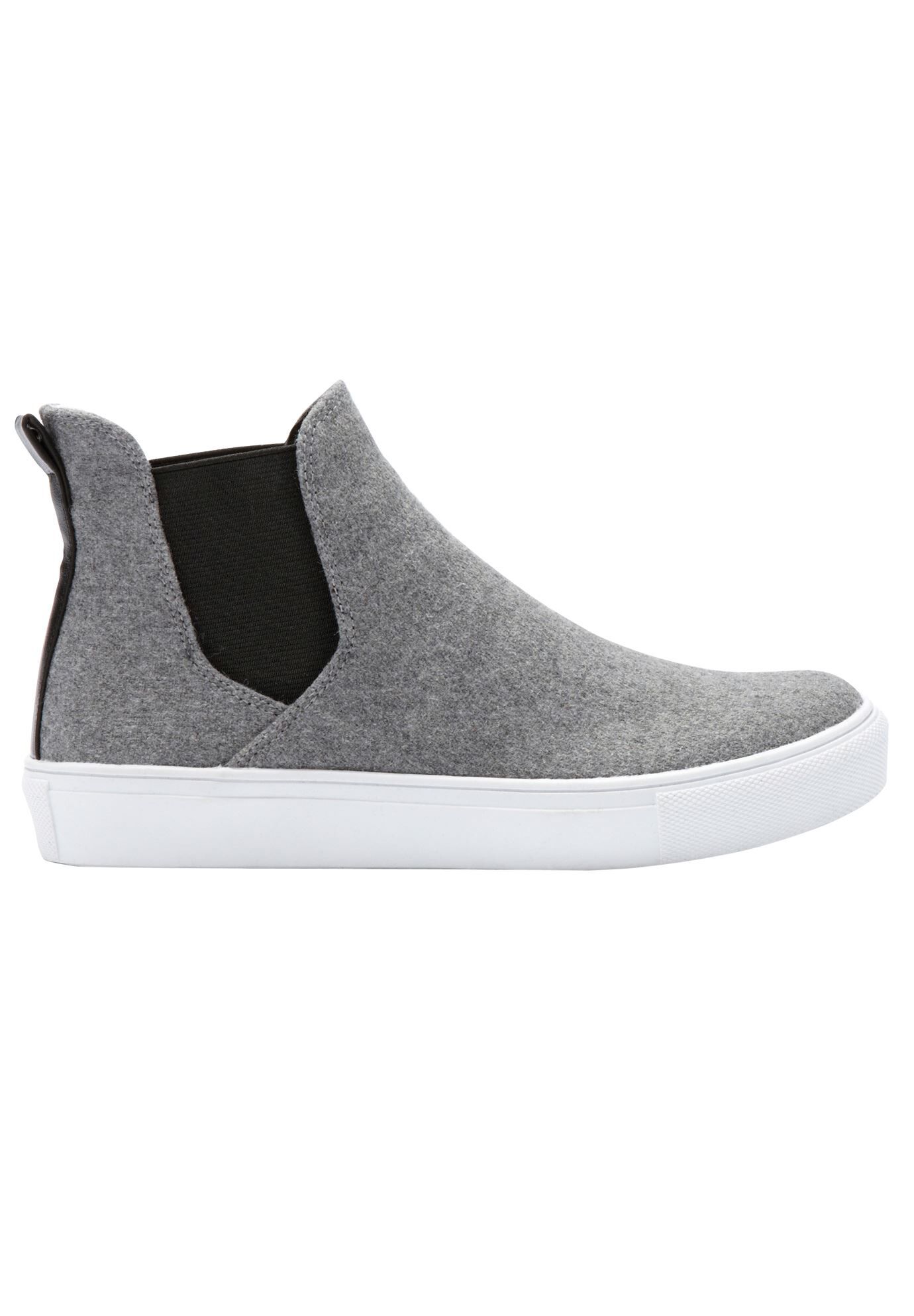 fabric high top sneakers