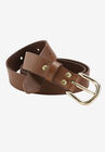 Leather Belt, PECAN BROWN, hi-res image number 0