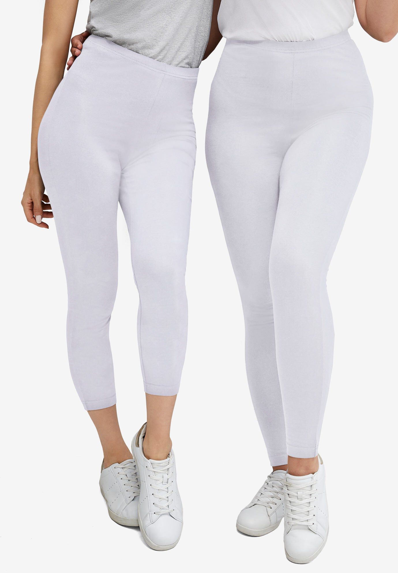 2-Pack Leggings, WHITE, hi-res image number 0