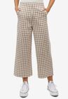 Gingham Crop Pants, , alternate image number null