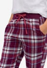 Plaid Flannel Sleep Pants, , alternate image number null