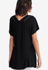 Embroidered Trim Tunic, , on-hover image number null
