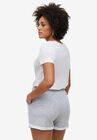 French Terry Drawstring Shorts, , on-hover image number null