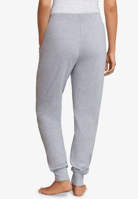 Knit Jogger Sleep Pants, , on-hover image number null