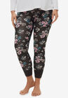 Rib Trim Sleep Leggings, , alternate image number null