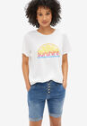 Sunshine Graphic Tee, WHITE, hi-res image number null