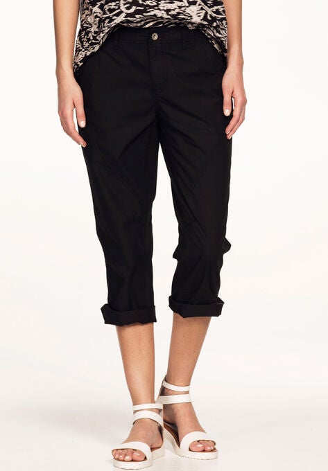 Seamed Capris, , alternate image number null