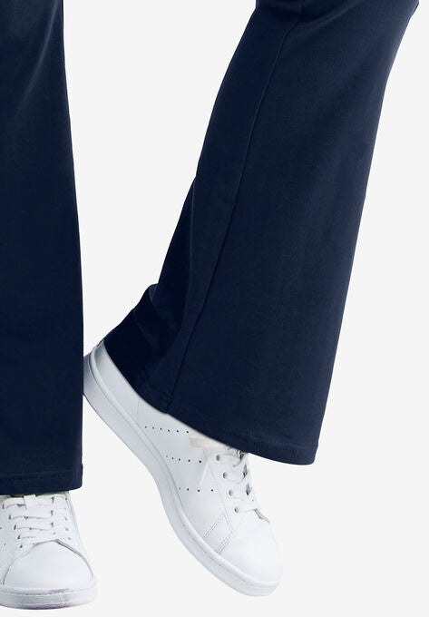 Knit Bootcut Leggings, , alternate image number null