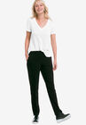 Drapey V-Neck Tee, , alternate image number null
