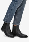 Leather Chelsea Boots, BLACK, hi-res image number null
