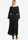 Lace Trim Long Skirt, , alternate image number null