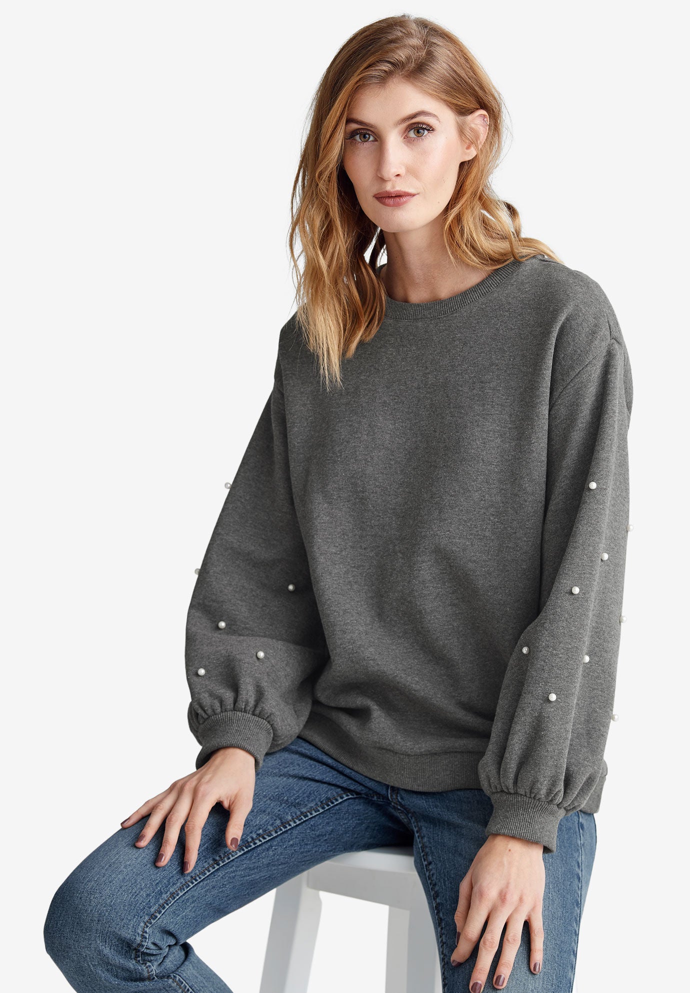 women's plus sweatshirts