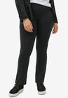 Knit Bootcut Leggings, , alternate image number null