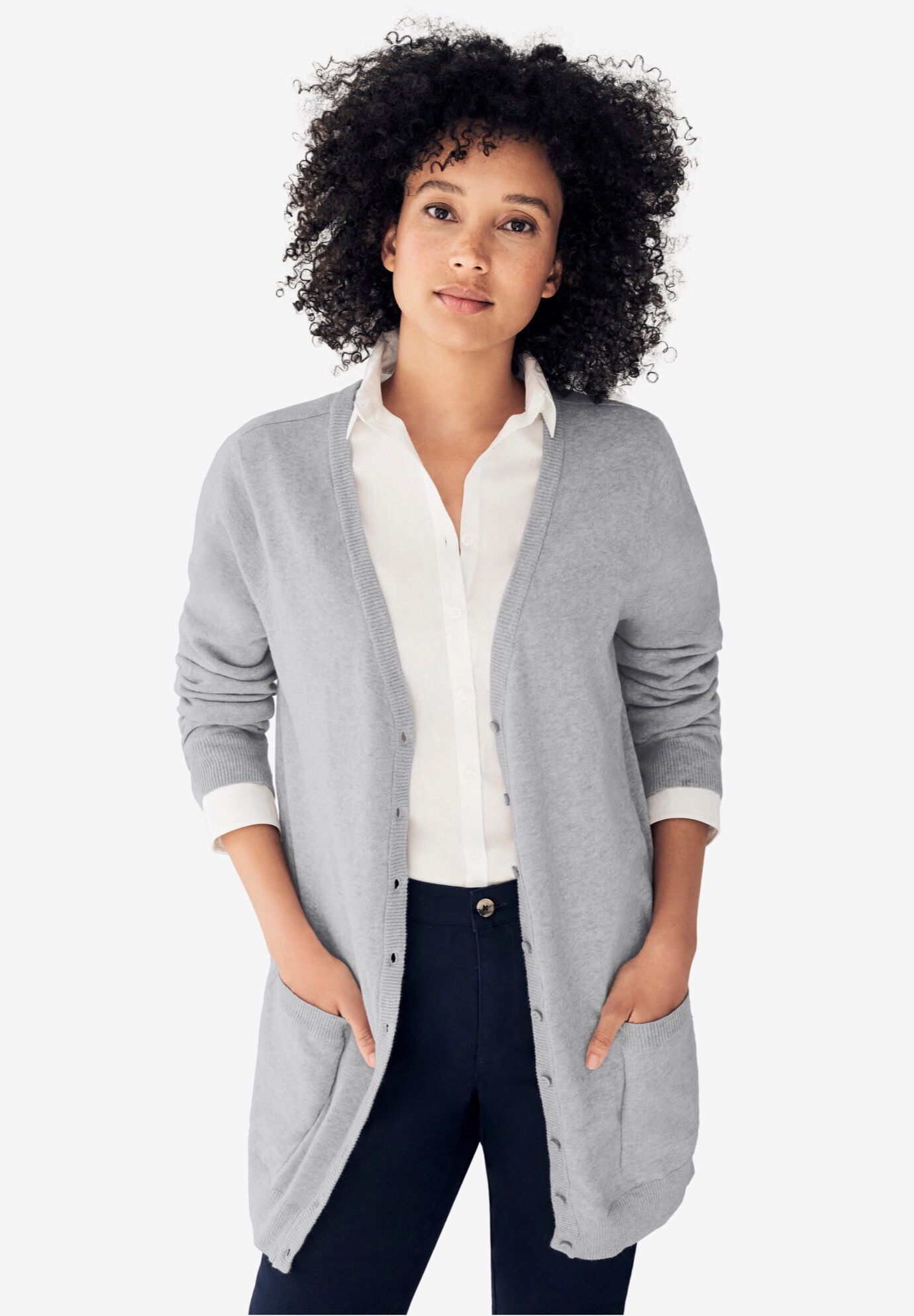Boyfriend Cardigan Ellos