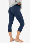 Knit Capri Leggings, , on-hover image number null