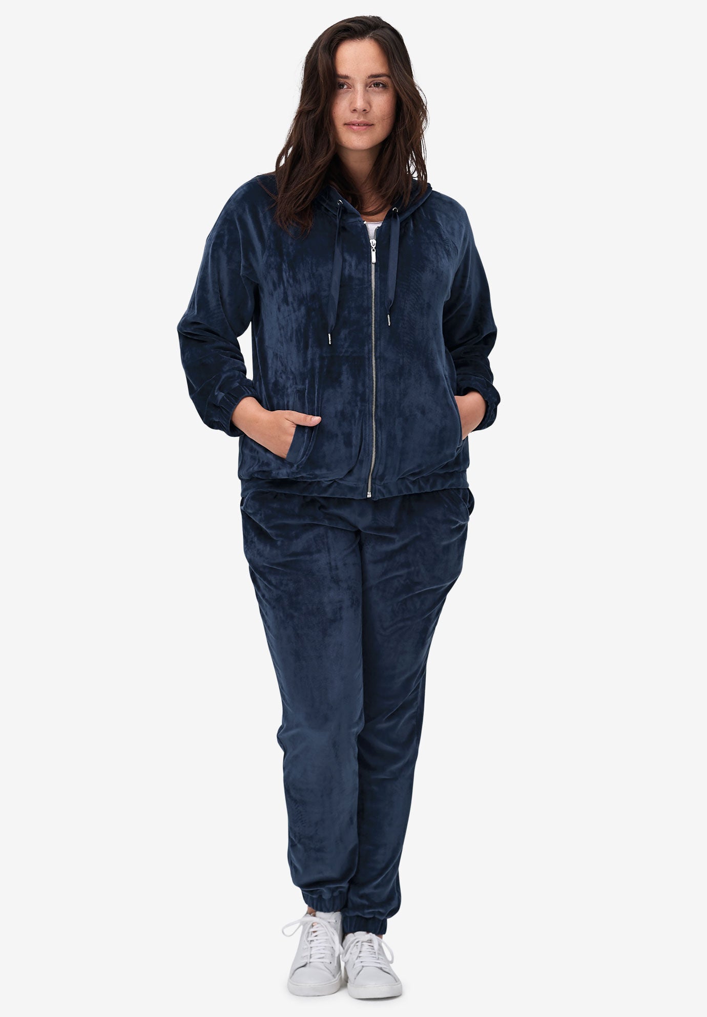 Velour zip up clearance