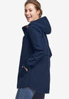 Snap-Front Hooded Raincoat, , alternate image number null