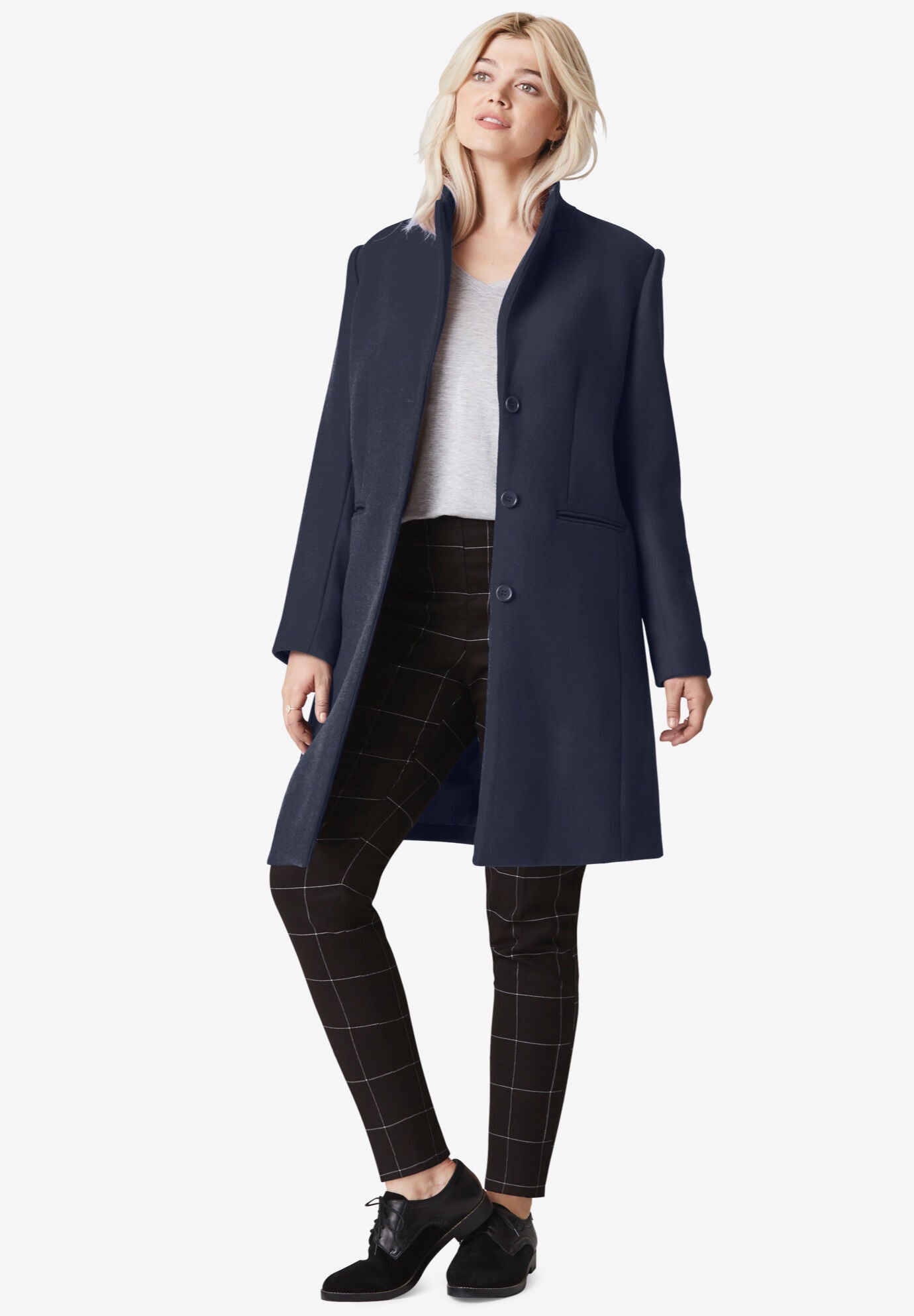 plus size coats clearance