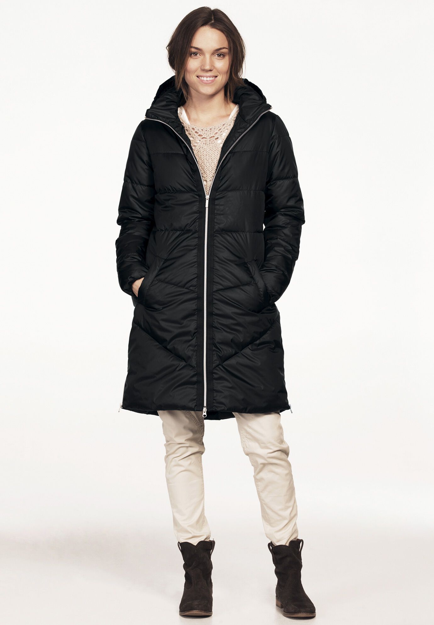 Ellos puffer coat outlet