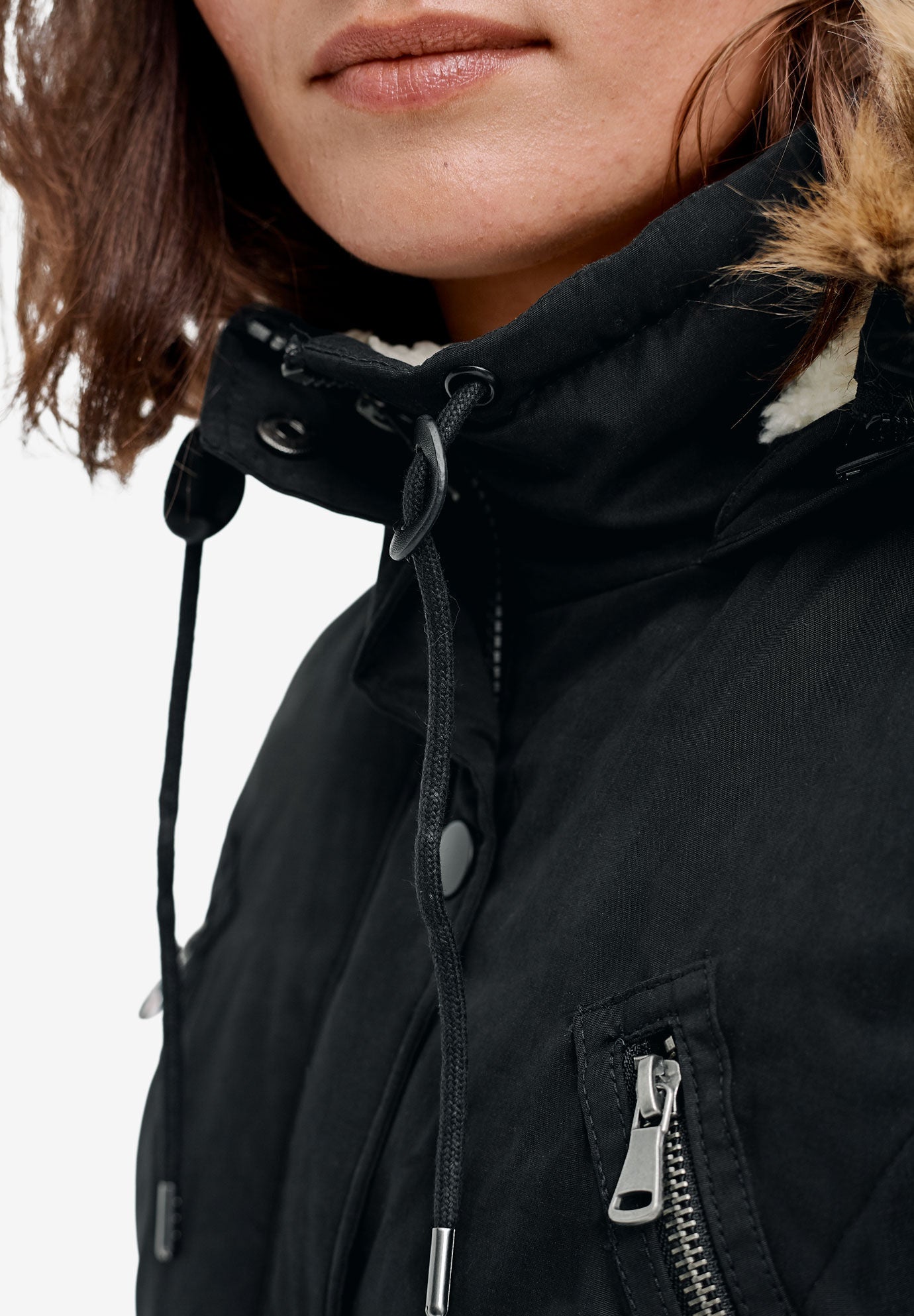 A line sales parka coat