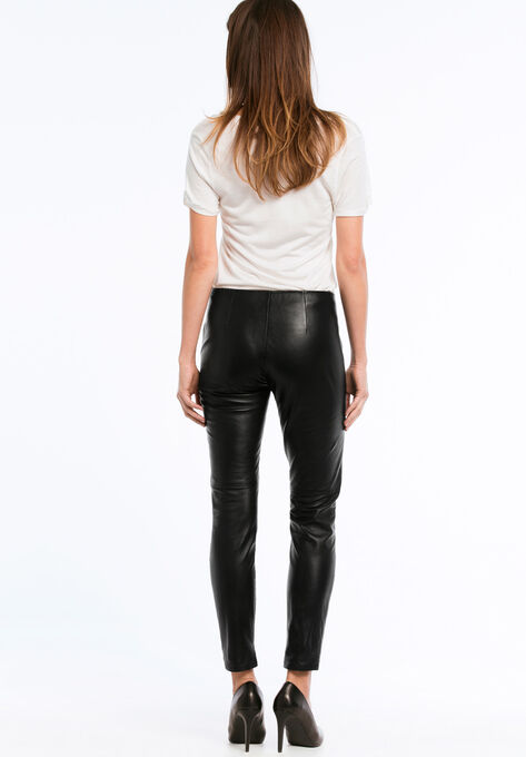 Skinny Leather Pants, , on-hover image number null